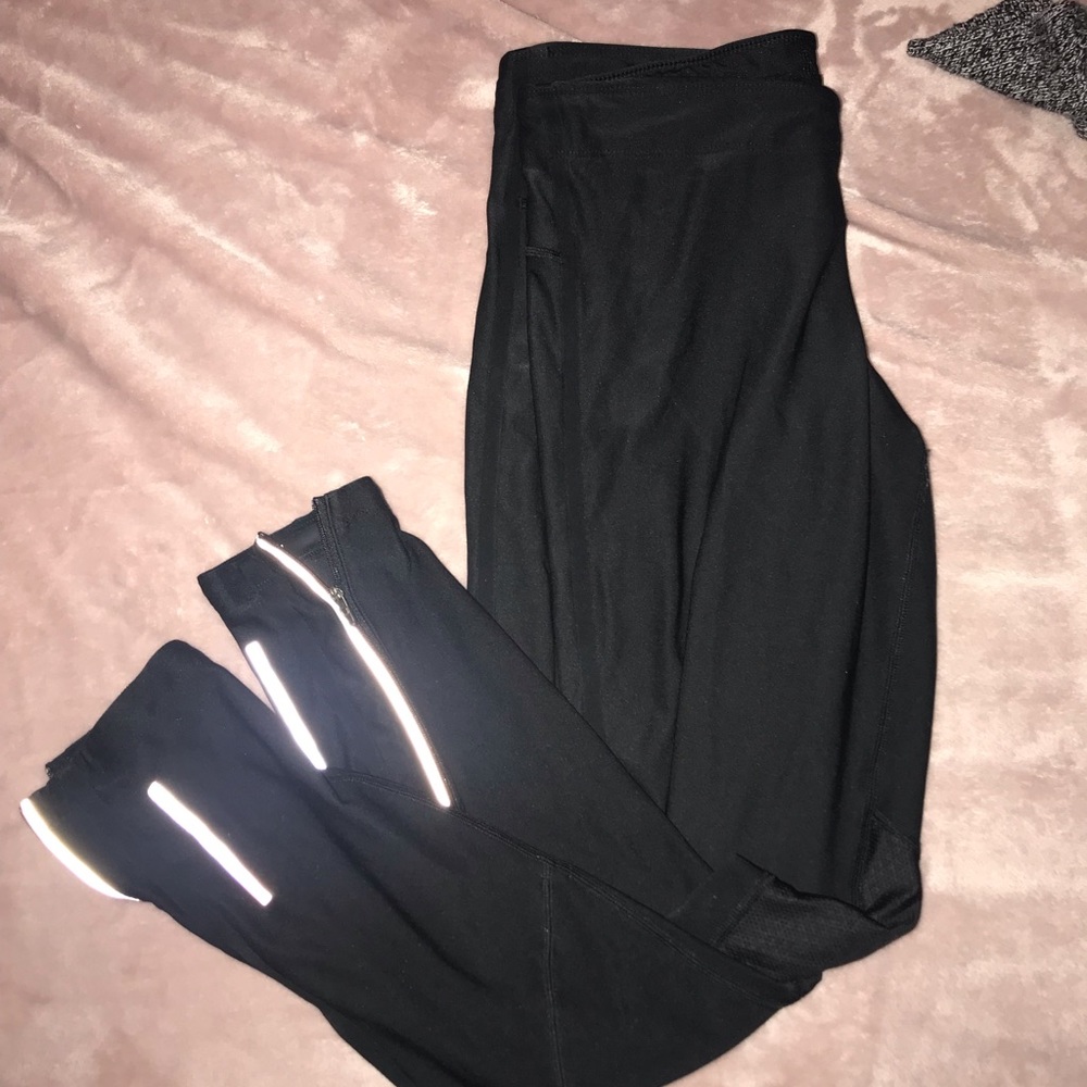 Nike full length dry fit leggings with draw string